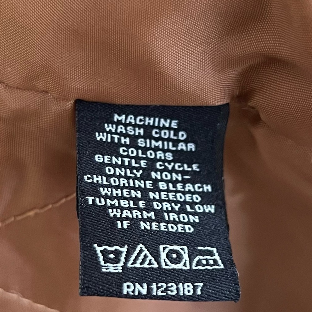 Dickies Tan Quilted Hooded Shirt Jacket XL - Picture 11 of 11